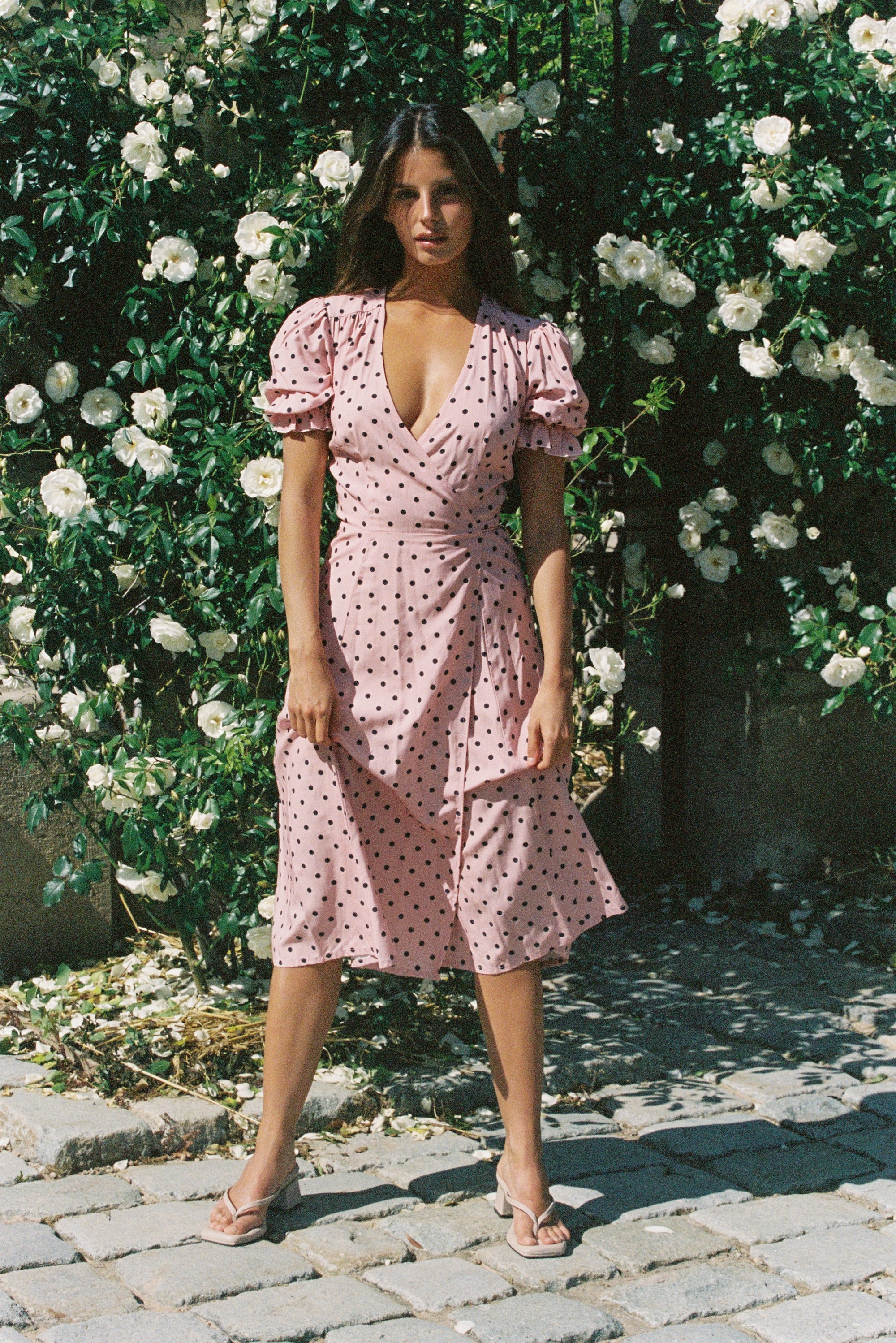 Midi Wrap Dress